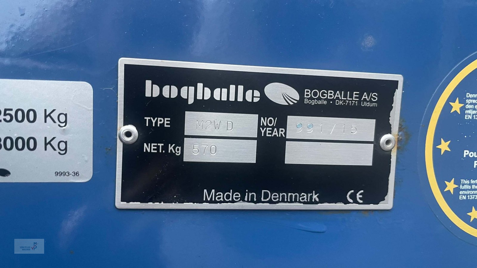 Düngerstreuer typu Bogballe M2W Base, Gebrauchtmaschine w Mahlberg-Orschweier (Zdjęcie 11)