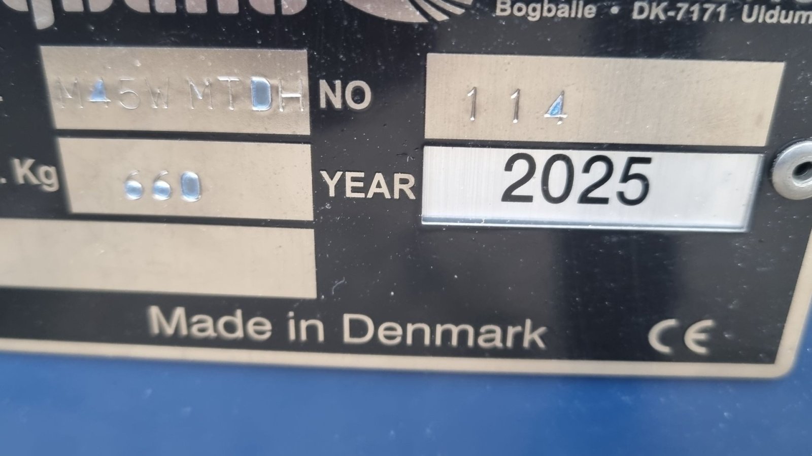 Düngerstreuer Türe ait Bogballe M45W Plus 45OO LTR. MED CALIBRATOR TOTZ, Gebrauchtmaschine içinde Otterup (resim 6)