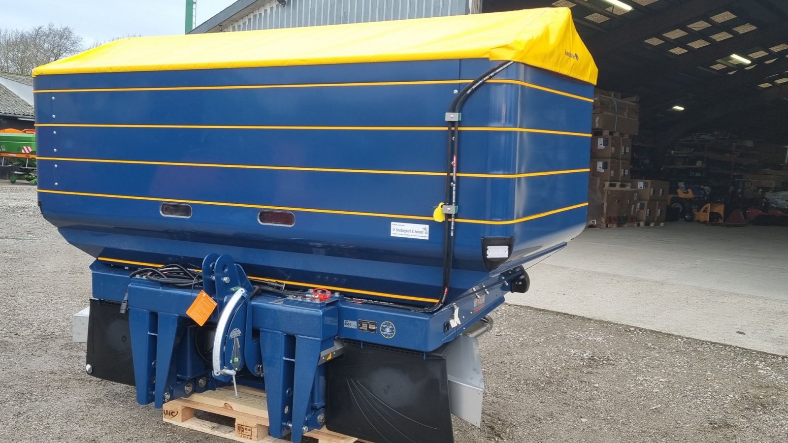 Düngerstreuer Türe ait Bogballe M45W Plus 45OO LTR. MED CALIBRATOR TOTZ, Gebrauchtmaschine içinde Otterup (resim 1)