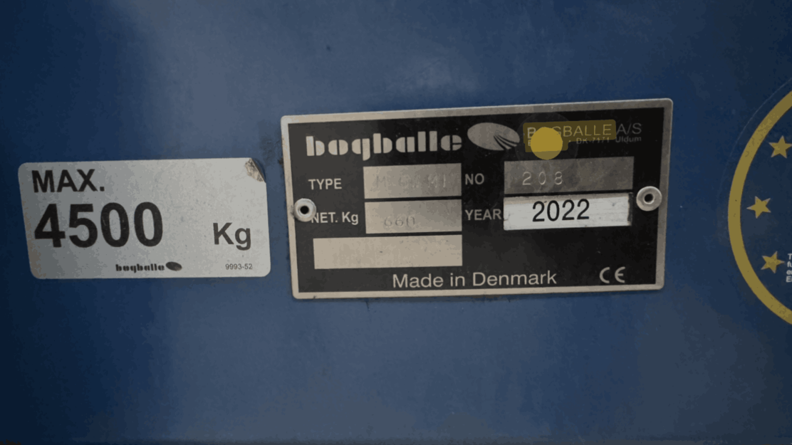 Düngerstreuer от тип Bogballe M45W Plus Bogballe M45W Plus, Gebrauchtmaschine в Sakskøbing (Снимка 3)