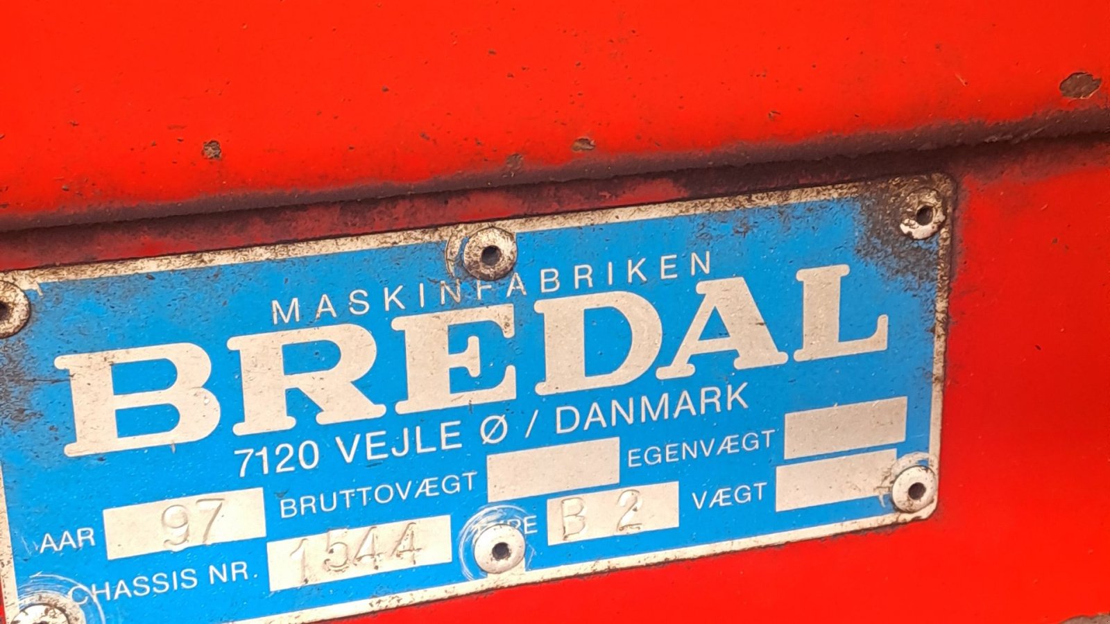 Düngerstreuer del tipo Bredal B  2 Bredal B2, Gebrauchtmaschine en Nibe (Imagen 6)