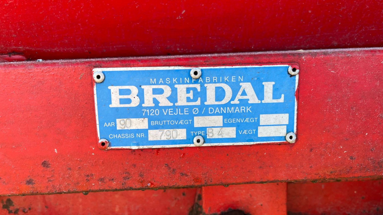 Düngerstreuer a típus Bredal B 4 B4, Gebrauchtmaschine ekkor: Løgstør (Kép 12)