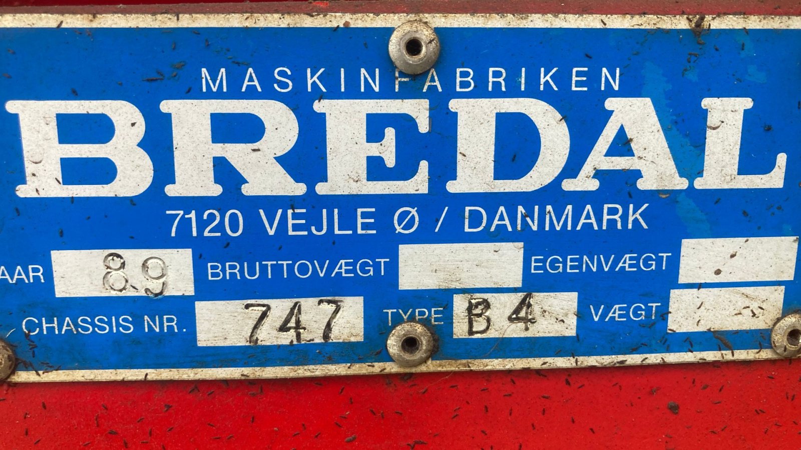 Düngerstreuer a típus Bredal B 4, Gebrauchtmaschine ekkor: Store Heddinge (Kép 5)