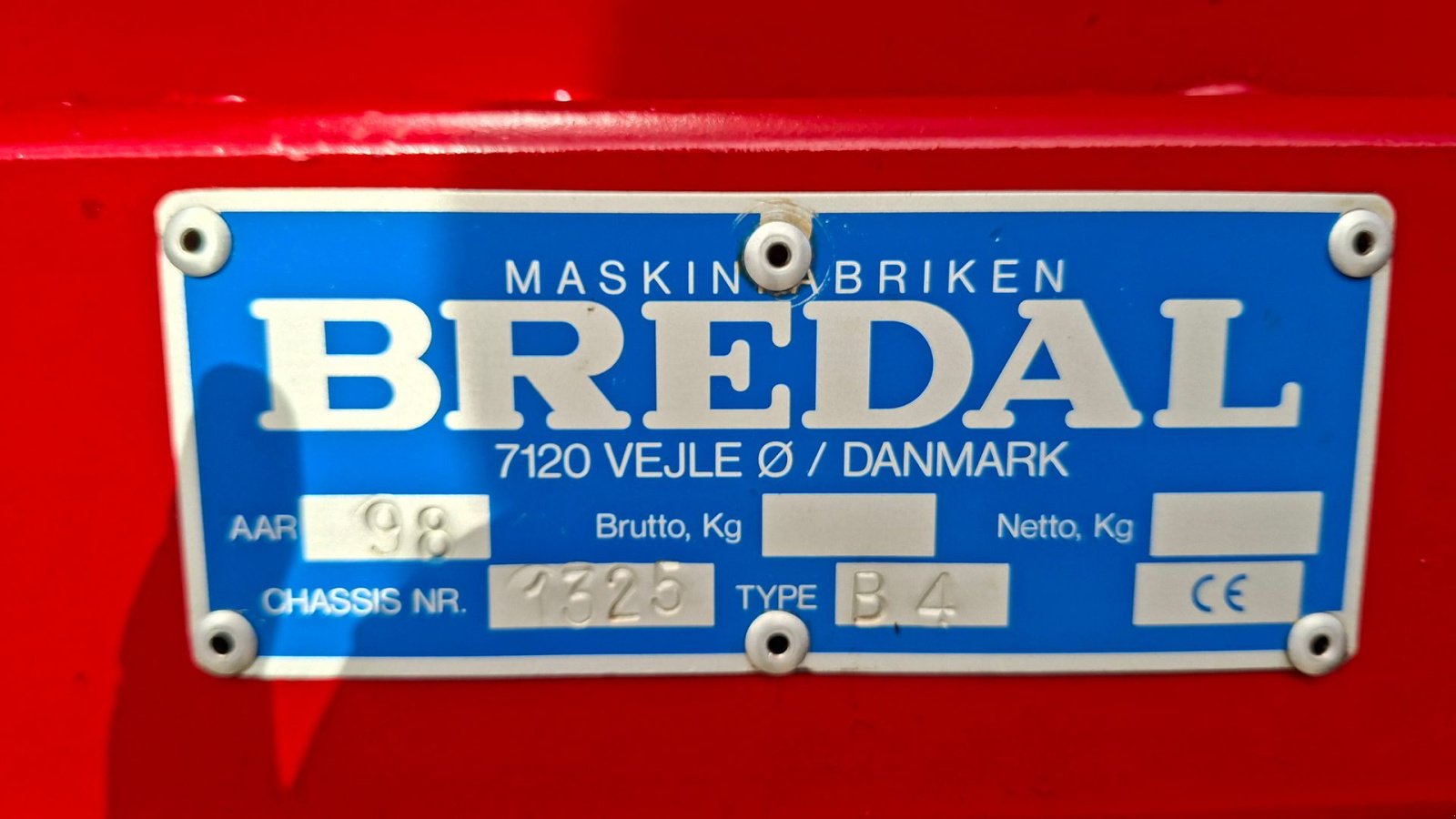 Düngerstreuer del tipo Bredal B 4, Gebrauchtmaschine en Nykøbing M (Imagen 14)