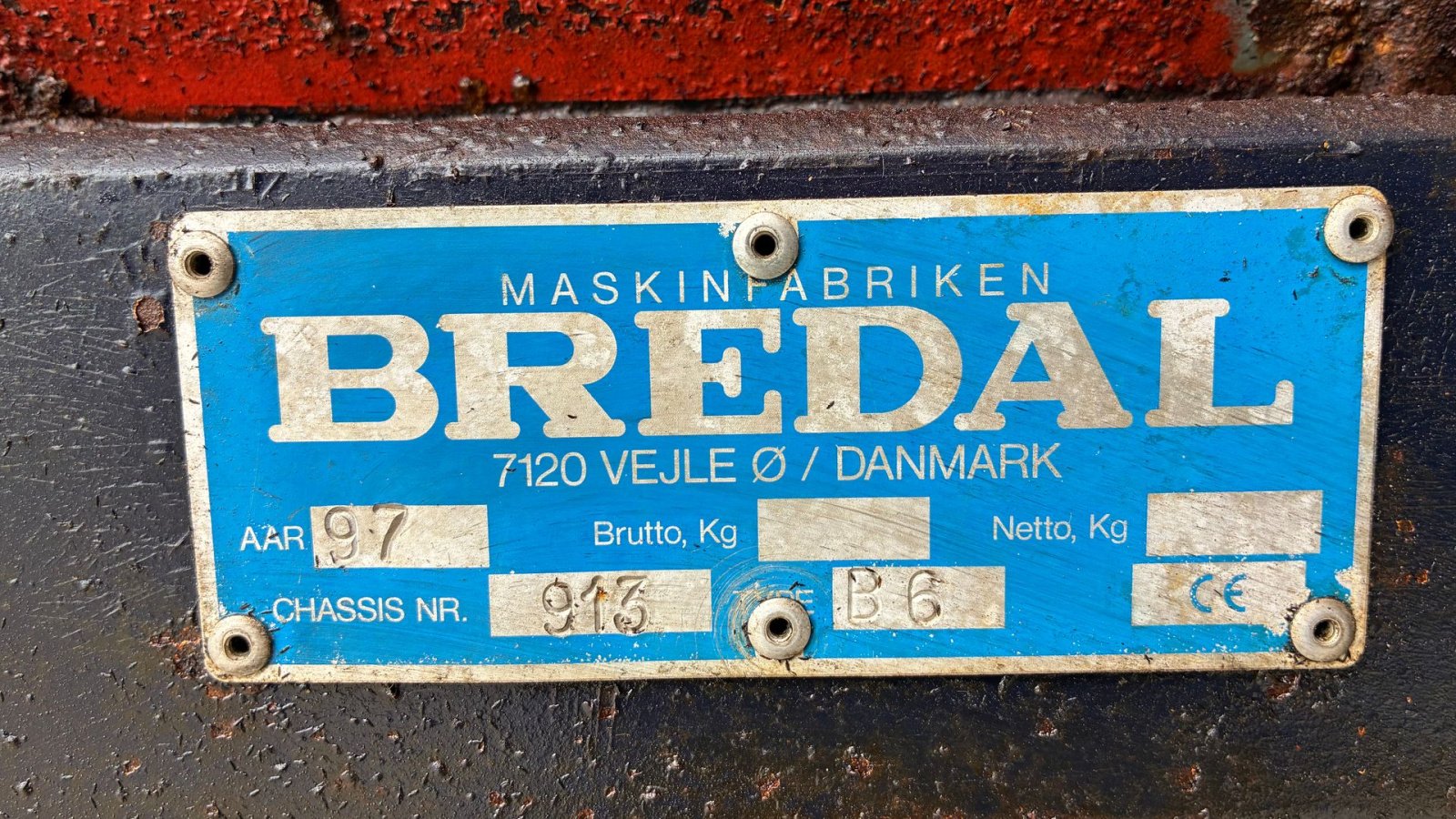 Düngerstreuer typu Bredal B 6 Bredal, Gebrauchtmaschine w Hedensted (Zdjęcie 11)