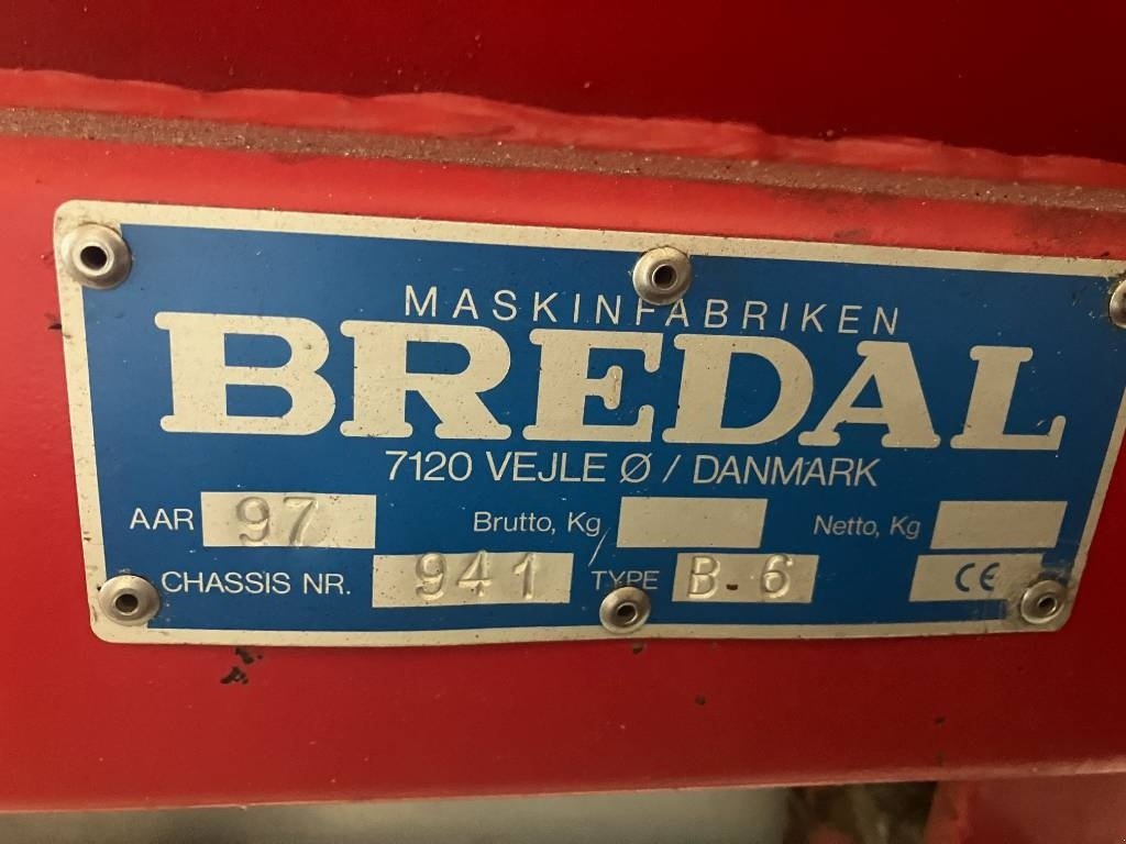 Düngerstreuer типа Bredal B 6, Gebrauchtmaschine в Hinnerup (Фотография 14)