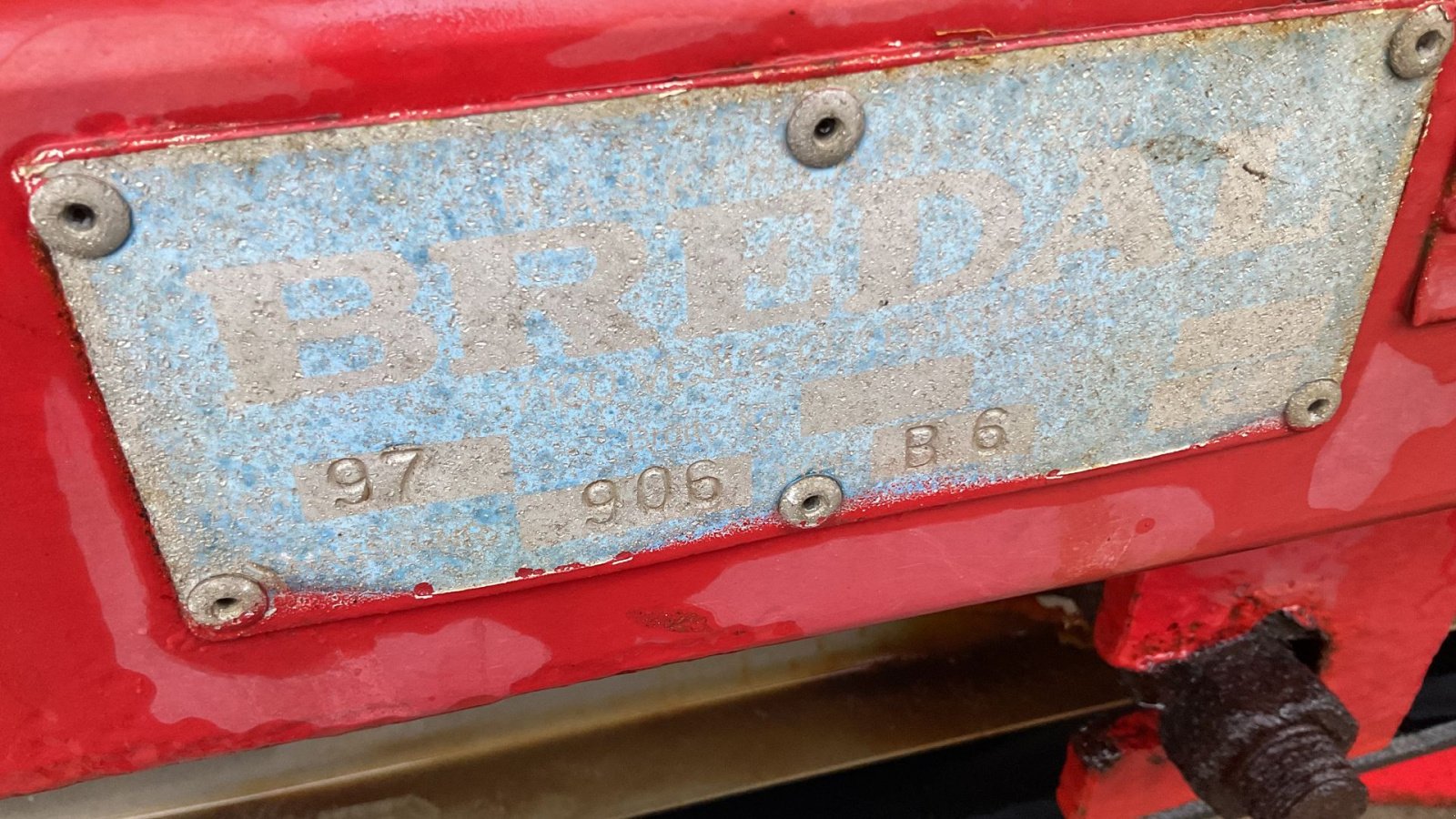 Düngerstreuer van het type Bredal B 6, Gebrauchtmaschine in Bording (Foto 4)