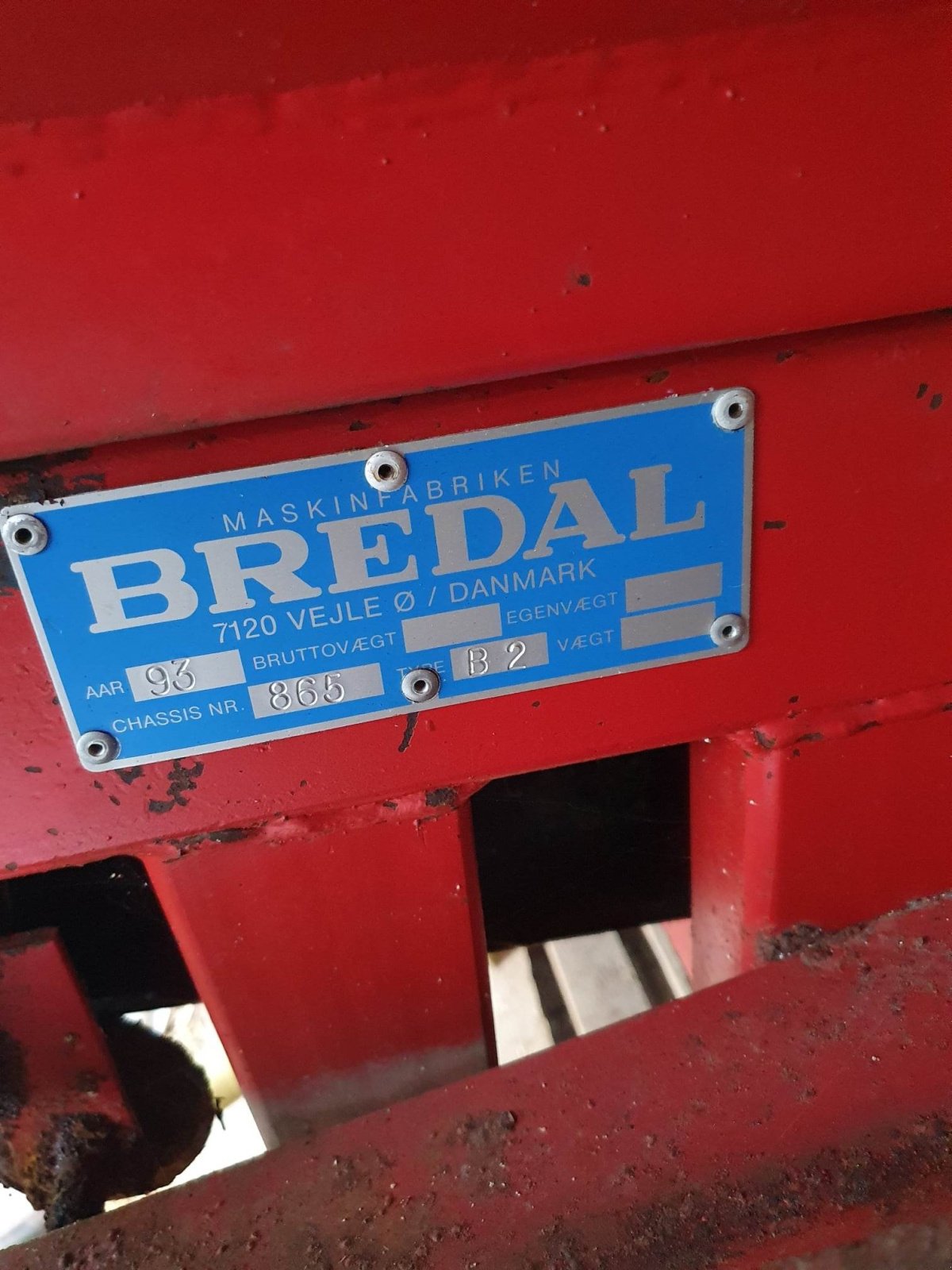 Düngerstreuer des Typs Bredal B2 LIFTOPHÆNGT, Gebrauchtmaschine in Thisted (Bild 5)