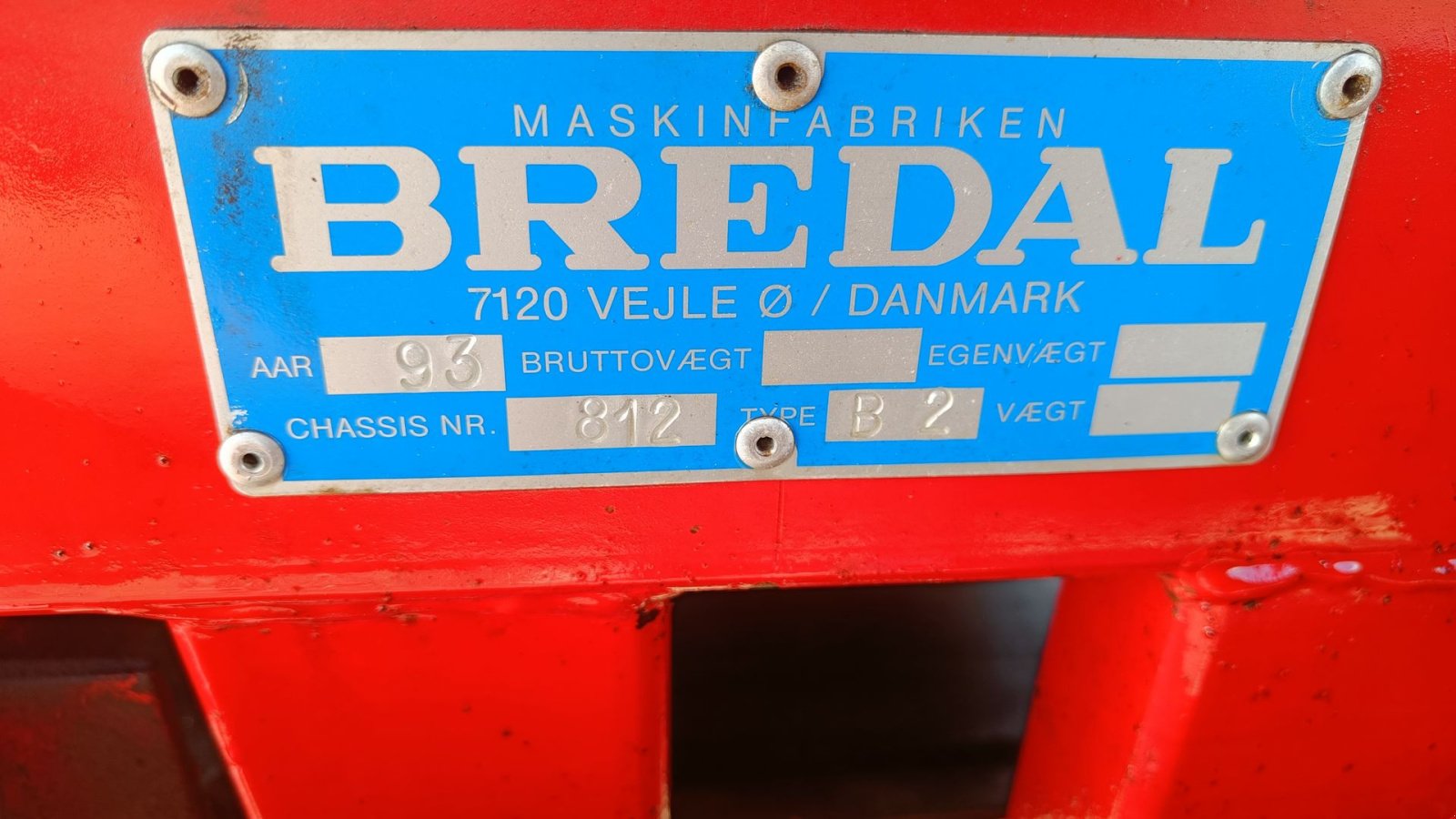 Düngerstreuer a típus Bredal B2, Gebrauchtmaschine ekkor: Egtved (Kép 8)