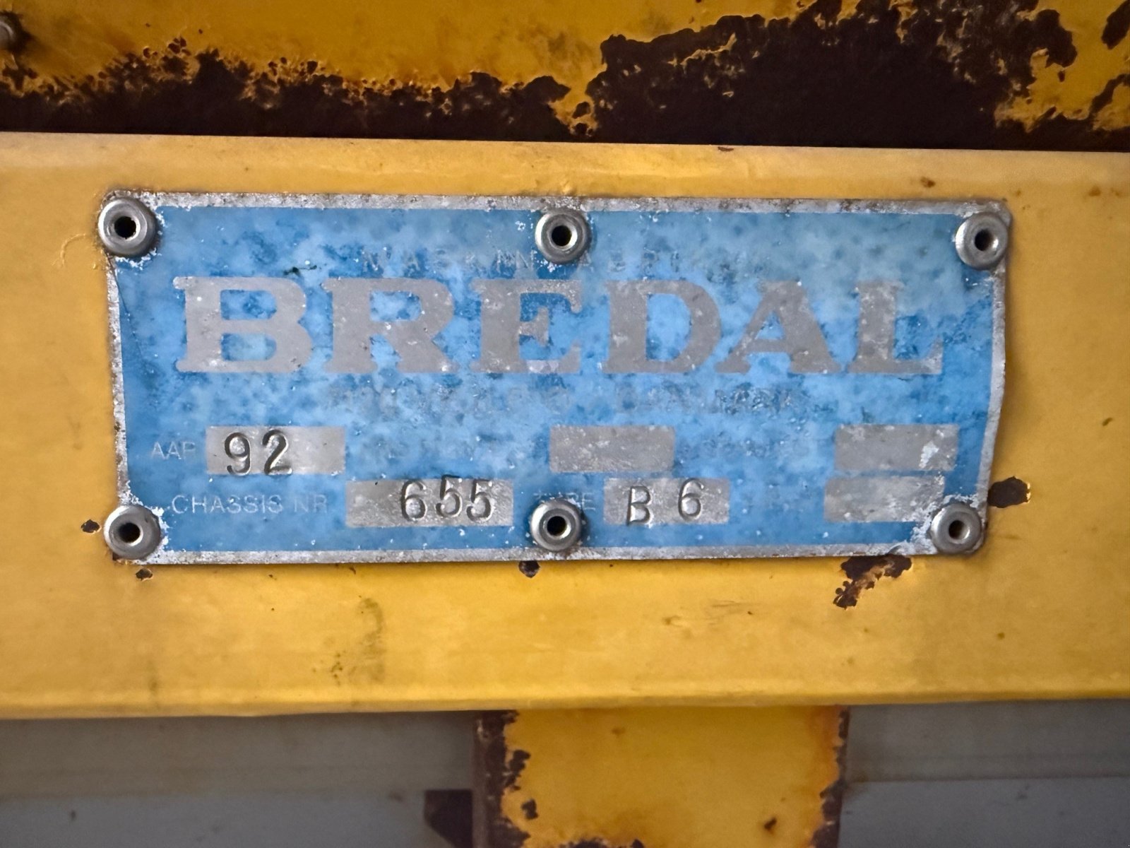 Düngerstreuer typu Bredal B6 KUNSTG. SPREDER., Gebrauchtmaschine v Thisted (Obrázek 5)