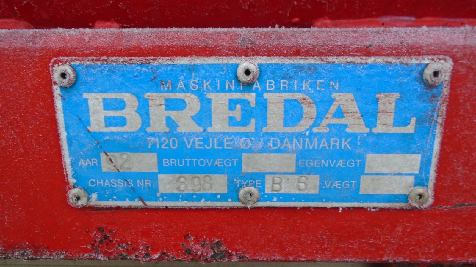 Düngerstreuer typu Bredal B6, Gebrauchtmaschine v Viborg (Obrázek 6)