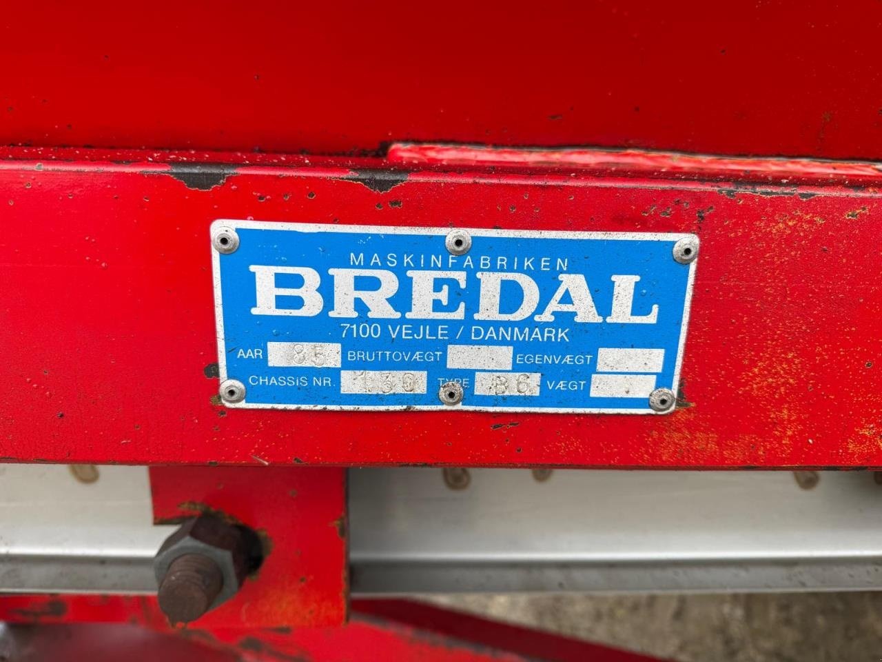 Düngerstreuer от тип Bredal B6, Gebrauchtmaschine в Bramming (Снимка 13)