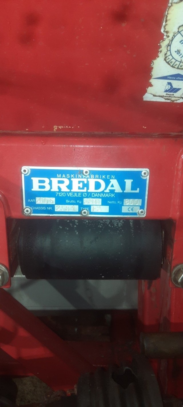 Düngerstreuer del tipo Bredal F2 GØDNINGSSPREDER, Gebrauchtmaschine In Herning (Immagine 3)