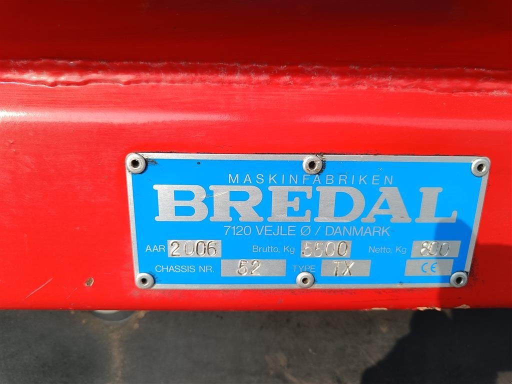 Düngerstreuer typu Bredal TX2500, Gebrauchtmaschine v Egtved (Obrázek 9)
