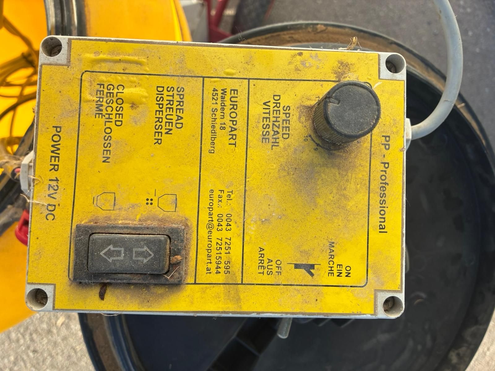 Düngerstreuer of the type Europart Plus 90, Gebrauchtmaschine in Mistelbach (Picture 3)