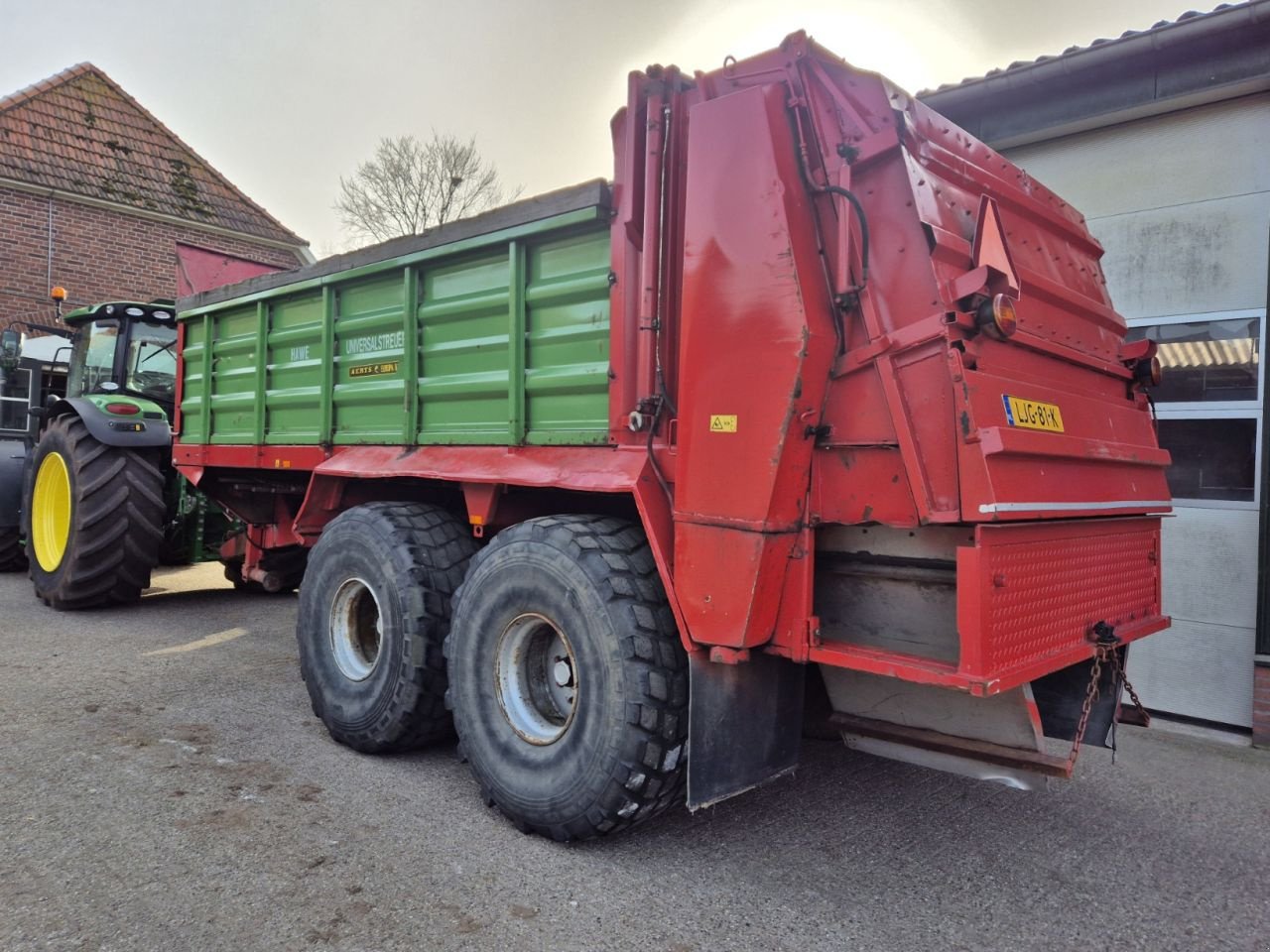 Düngerstreuer Türe ait Hawe DST 16, Gebrauchtmaschine içinde Halle (resim 4)