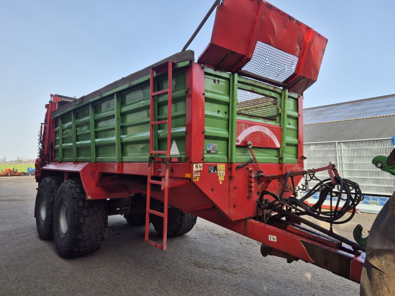 Düngerstreuer Türe ait Hawe DST 16, Gebrauchtmaschine içinde Halle (resim 7)