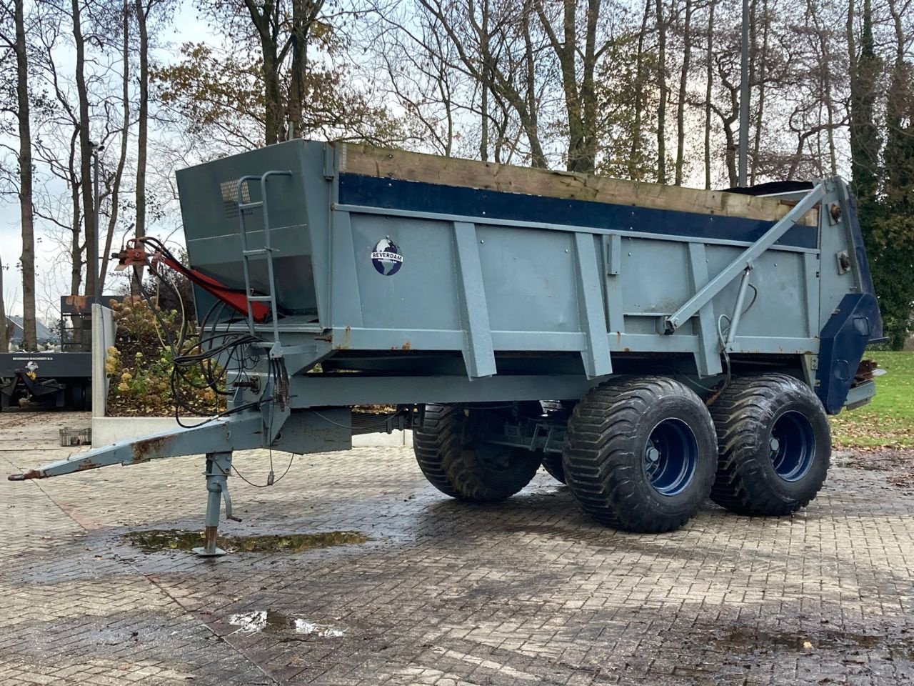 Düngerstreuer des Typs Heywang 12T breedstrooier, Gebrauchtmaschine in Vriezenveen (Bild 1)