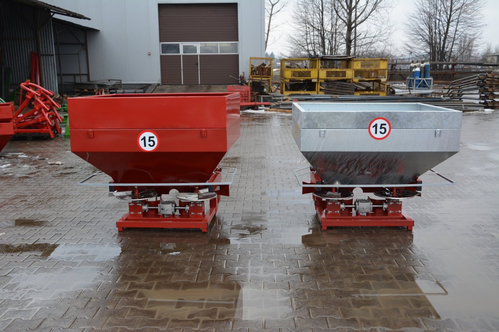 Düngerstreuer del tipo Jar-Met Düngerstreuer 800 kg / Fertilizer spreader, Neumaschine In Michałowo (Immagine 8)