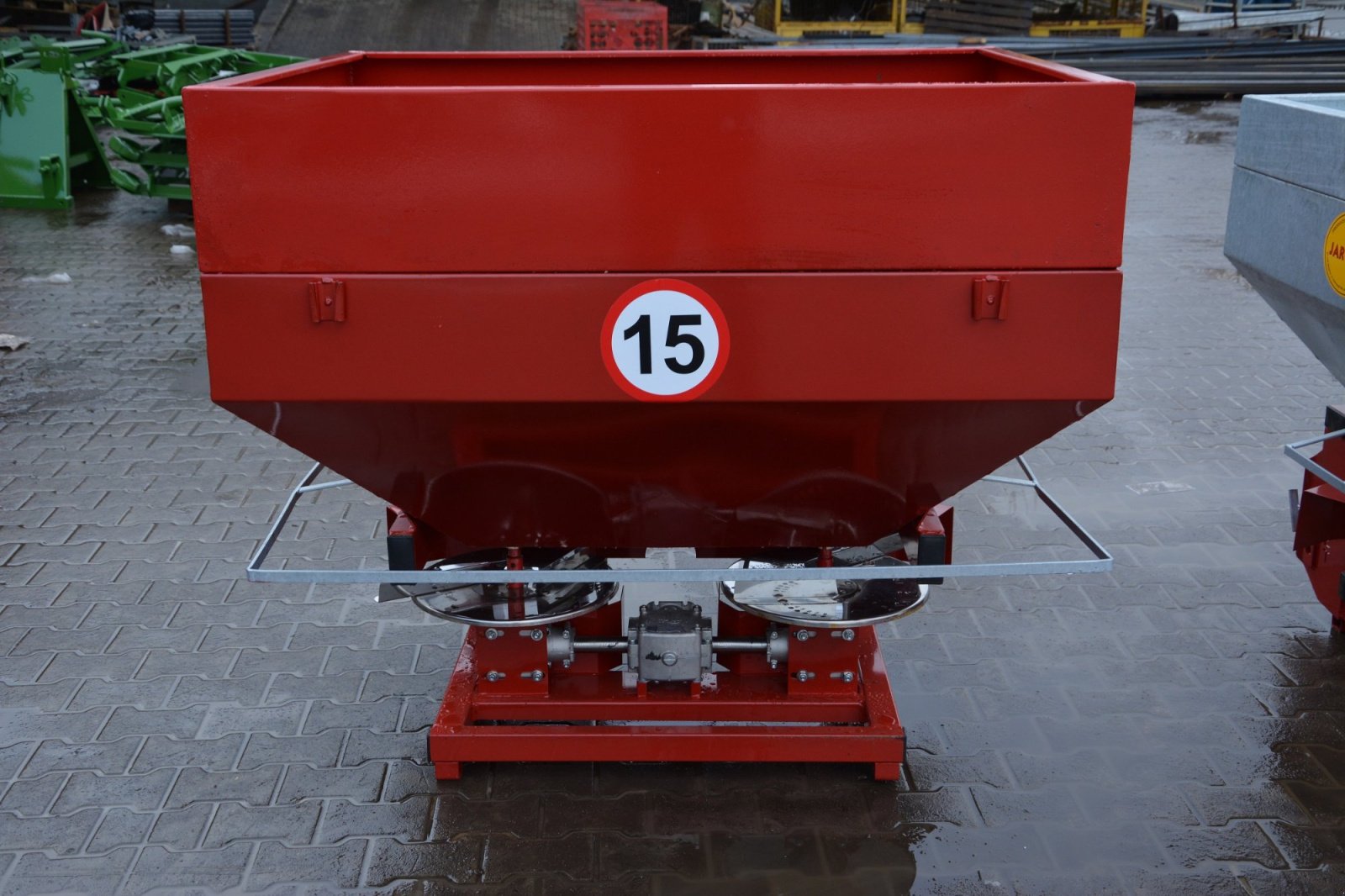 Düngerstreuer del tipo Jar-Met Düngerstreuer 800 kg / Fertilizer spreader, Neumaschine In Michałowo (Immagine 27)