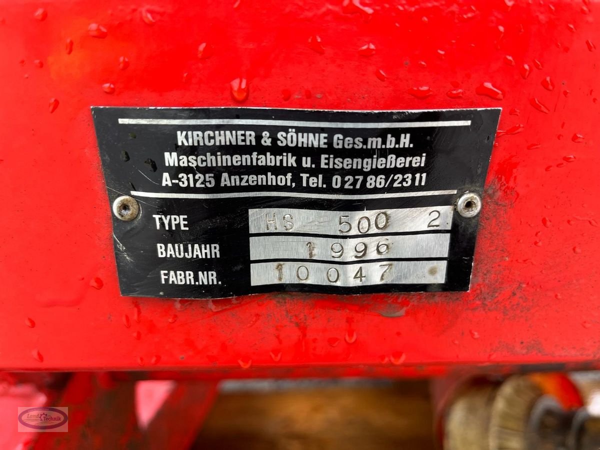 Düngerstreuer typu Kirchner HS 500, Gebrauchtmaschine v Münzkirchen (Obrázek 5)
