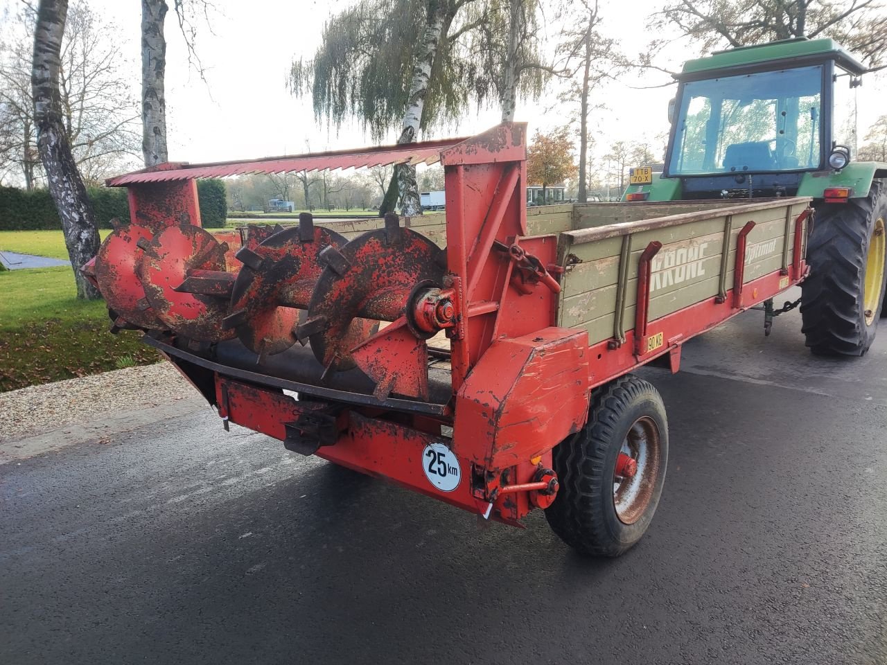 Düngerstreuer typu Krone Optimat 3.0T, Gebrauchtmaschine w Klarenbeek (Zdjęcie 2)