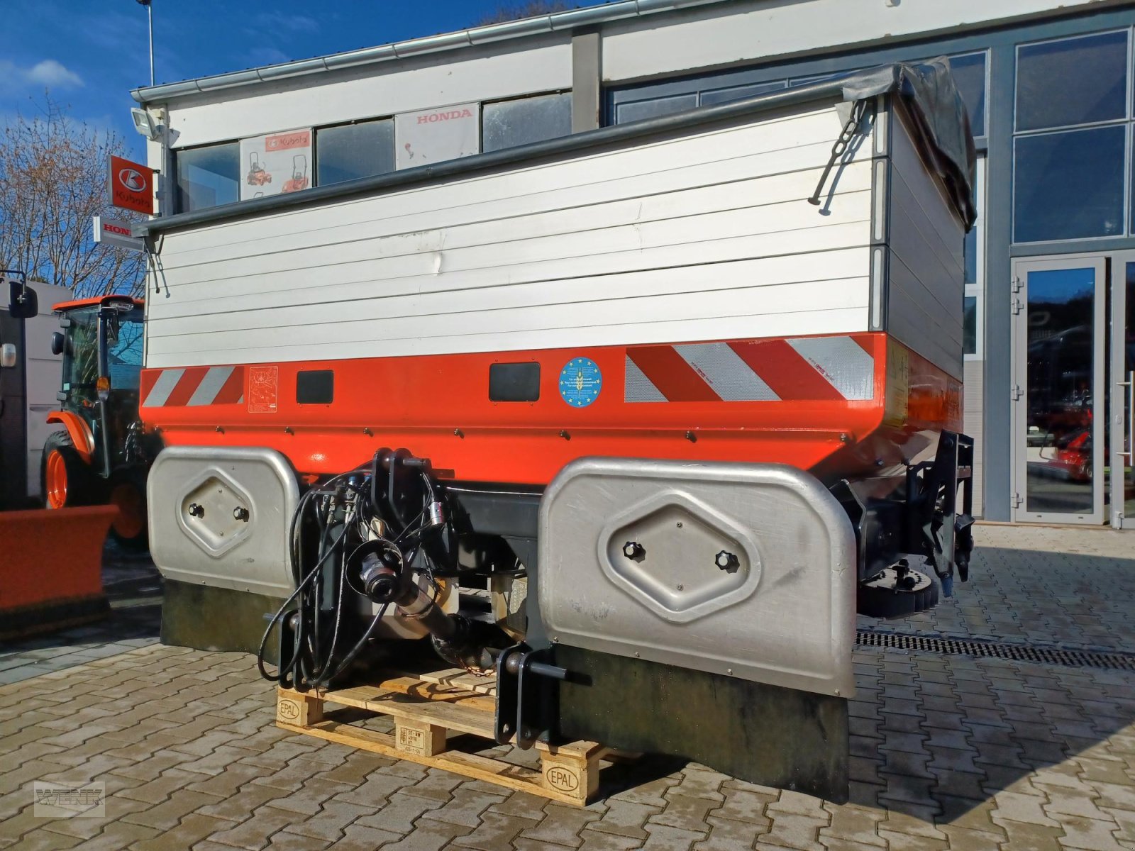 Düngerstreuer типа Kubota DSX-W Geopspread, Gebrauchtmaschine в Reisbach (Фотография 3)