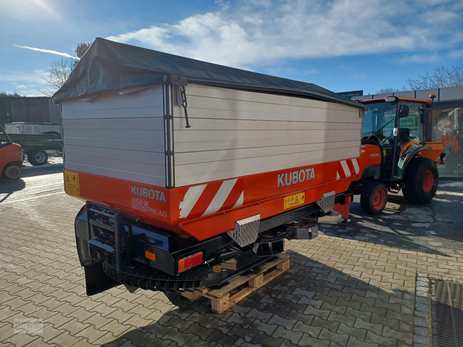Düngerstreuer типа Kubota DSX-W Geopspread, Gebrauchtmaschine в Reisbach (Фотография 4)