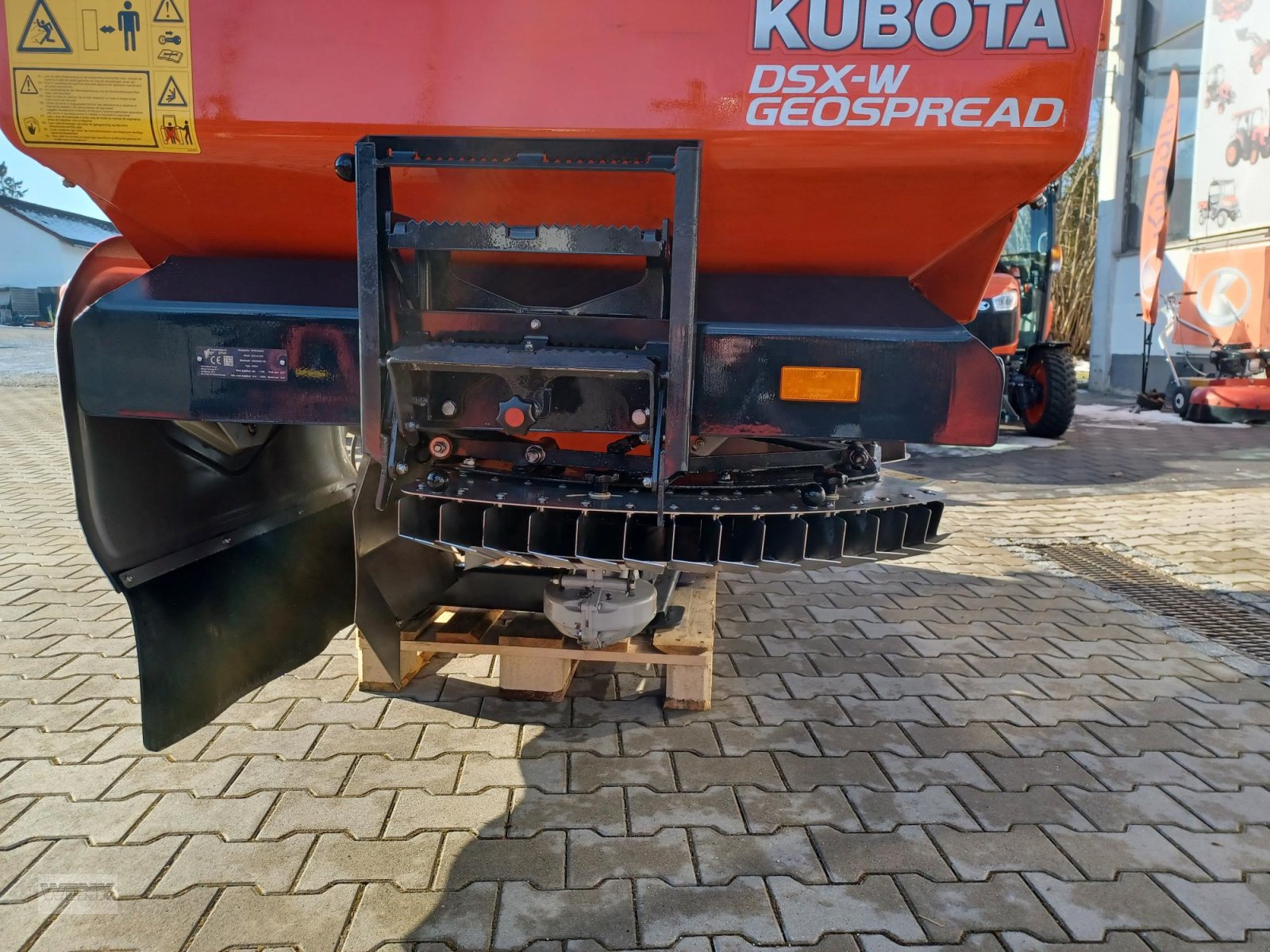 Düngerstreuer типа Kubota DSX-W Geopspread, Gebrauchtmaschine в Reisbach (Фотография 8)