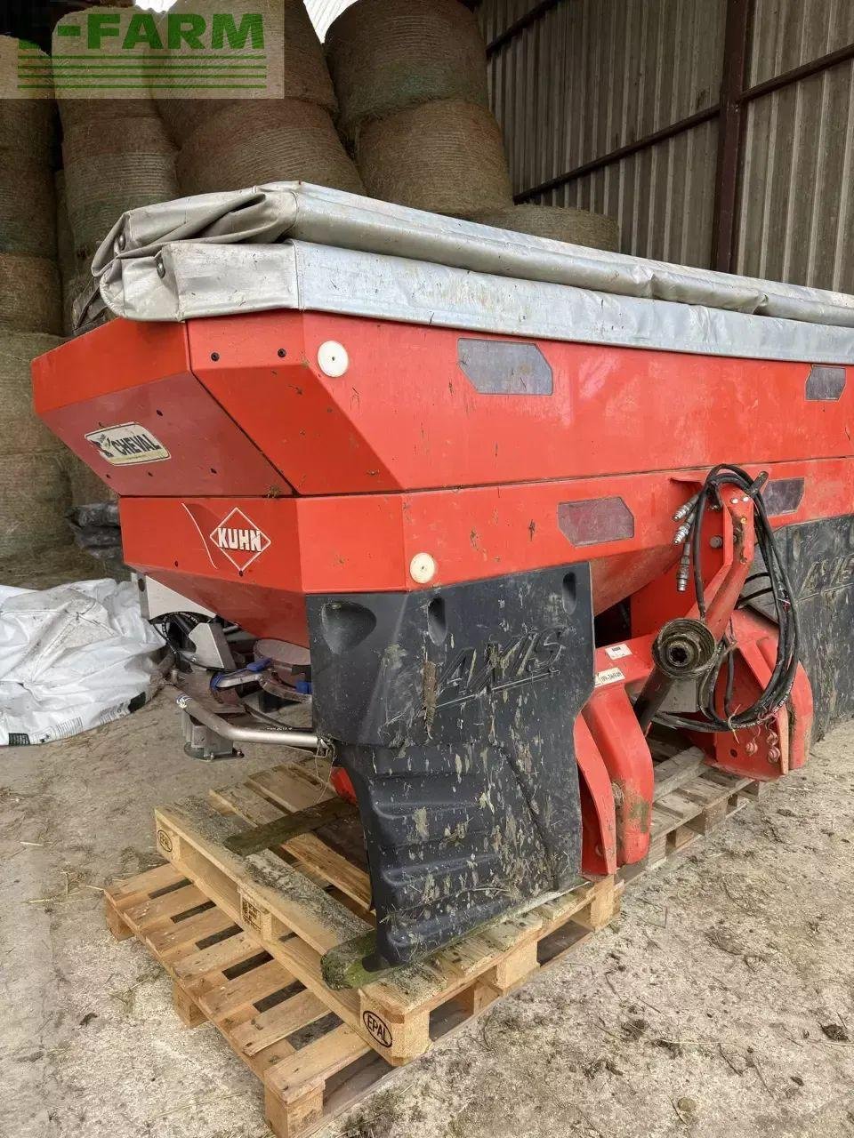 Düngerstreuer van het type Kuhn axis 40.1 d t25, Gebrauchtmaschine in CHAUVONCOURT (Foto 1)