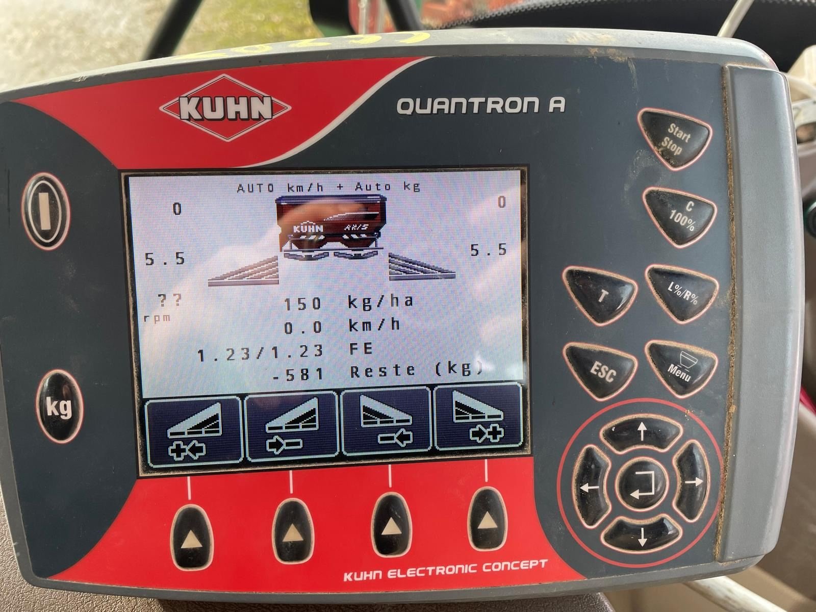 Düngerstreuer tipa Kuhn AXIS 40.2 M-EMC, Gebrauchtmaschine u BOSC LE HARD (Slika 7)