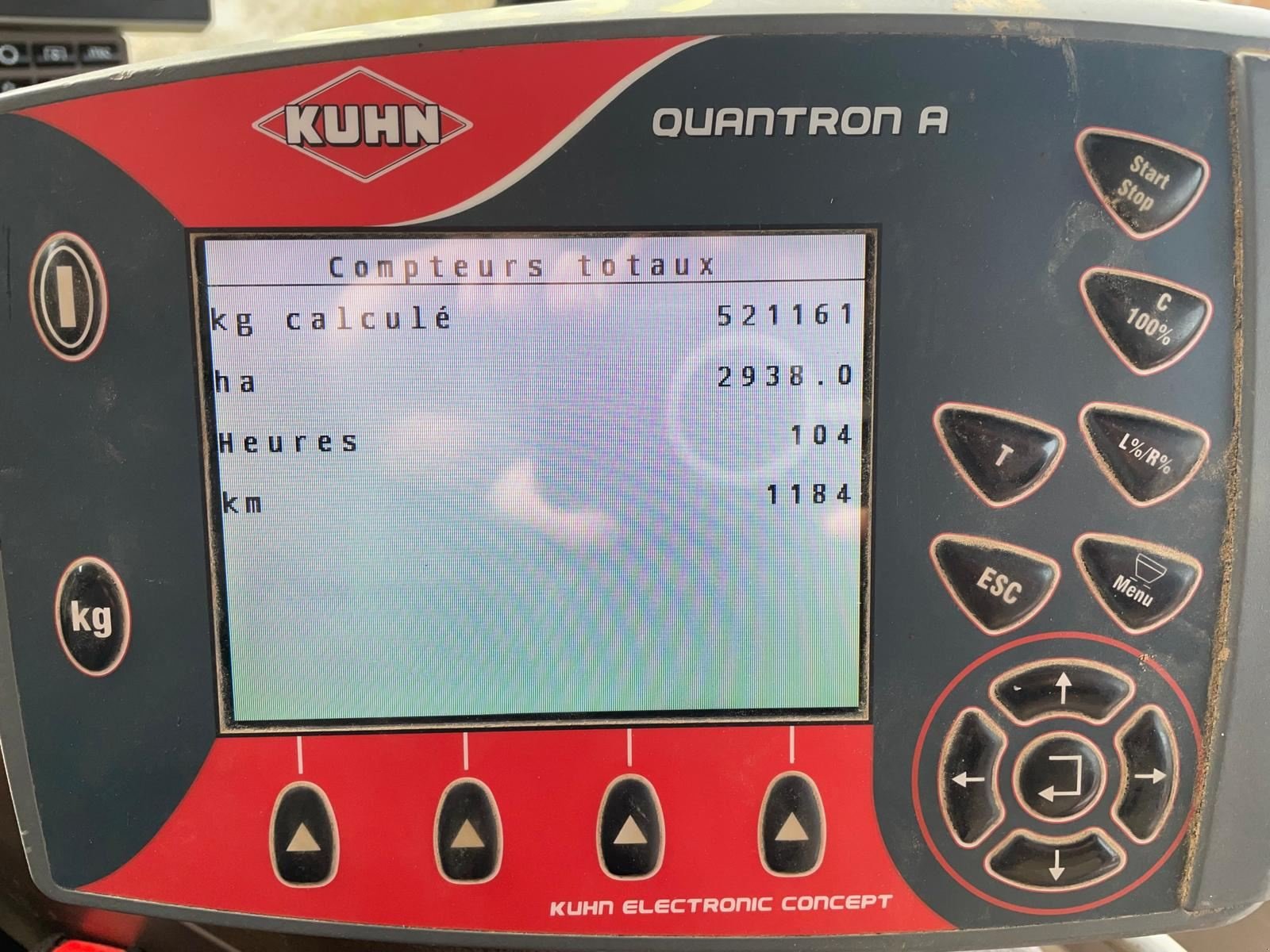 Düngerstreuer tipa Kuhn AXIS 40.2 M-EMC, Gebrauchtmaschine u BOSC LE HARD (Slika 8)