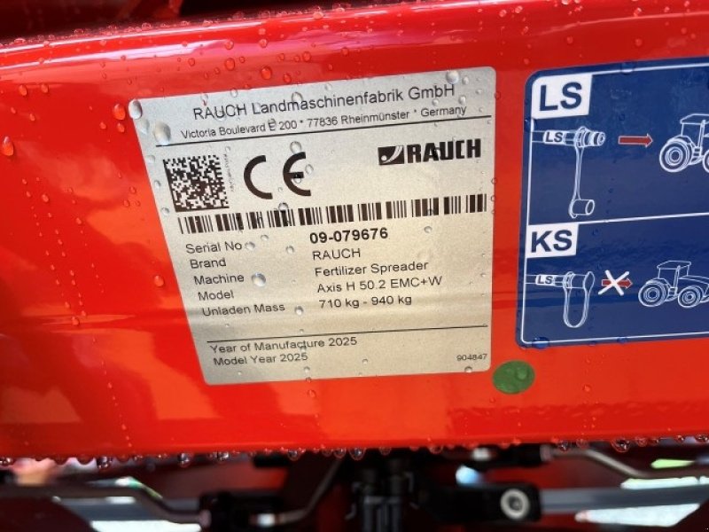 Düngerstreuer typu Kuhn RAUCH AXIS-50.2 H., Gebrauchtmaschine w Rødding (Zdjęcie 8)