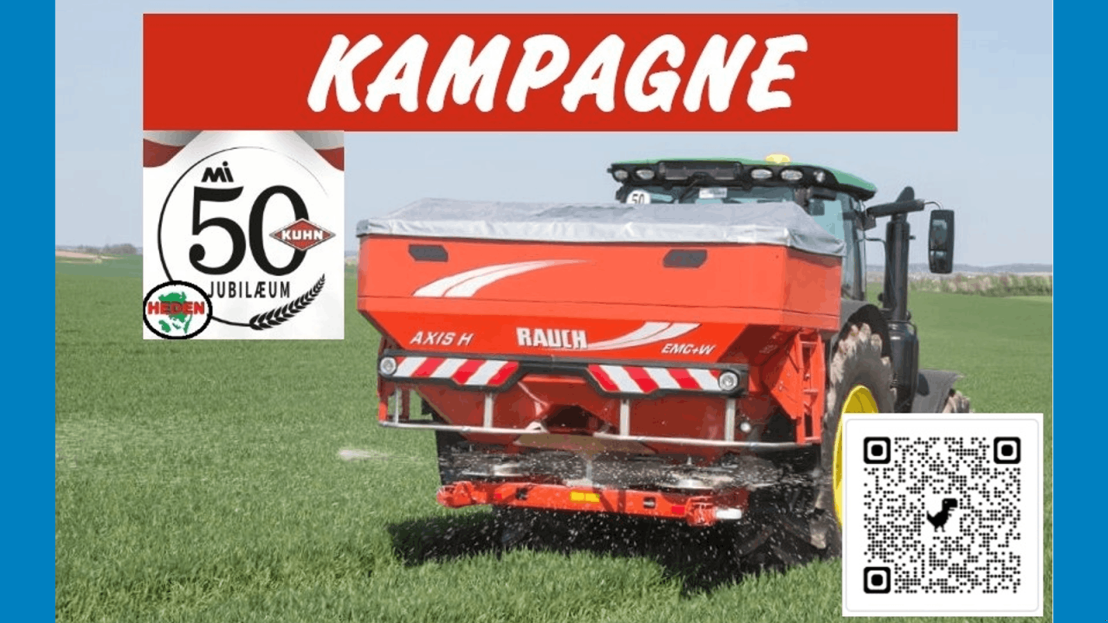 Düngerstreuer del tipo Kuhn RAUCH AXIS H 50.2 EMC-W, Gebrauchtmaschine In Ringe (Immagine 1)