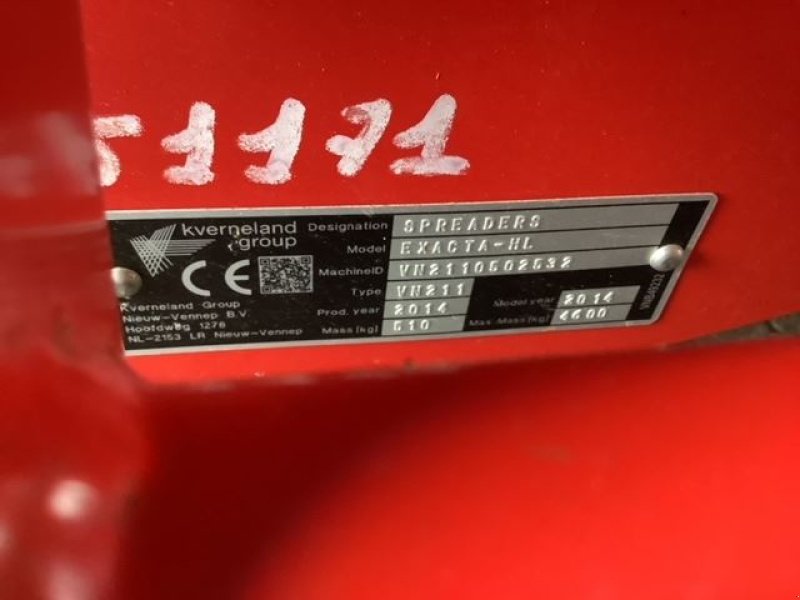 Düngerstreuer des Typs Kverneland EXACTA-HL, Gebrauchtmaschine in les hayons (Bild 4)