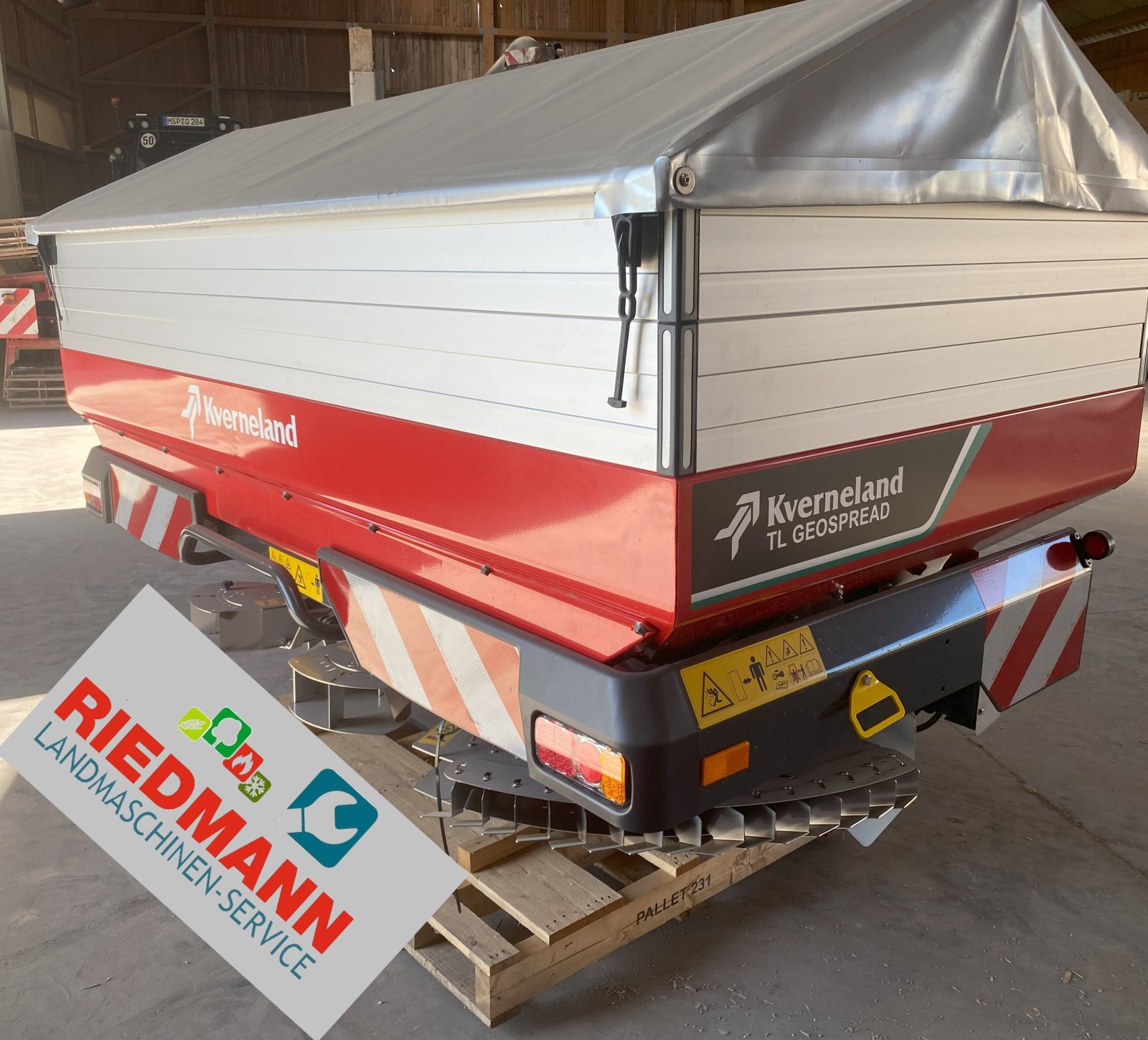 Düngerstreuer des Typs Kverneland Exacta TL GEOSPREAD, Neumaschine in Gemünden (Bild 1)
