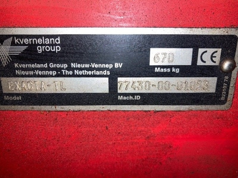 Düngerstreuer des Typs Kverneland Exacta-TL, Gebrauchtmaschine in Stenstrup (Bild 4)