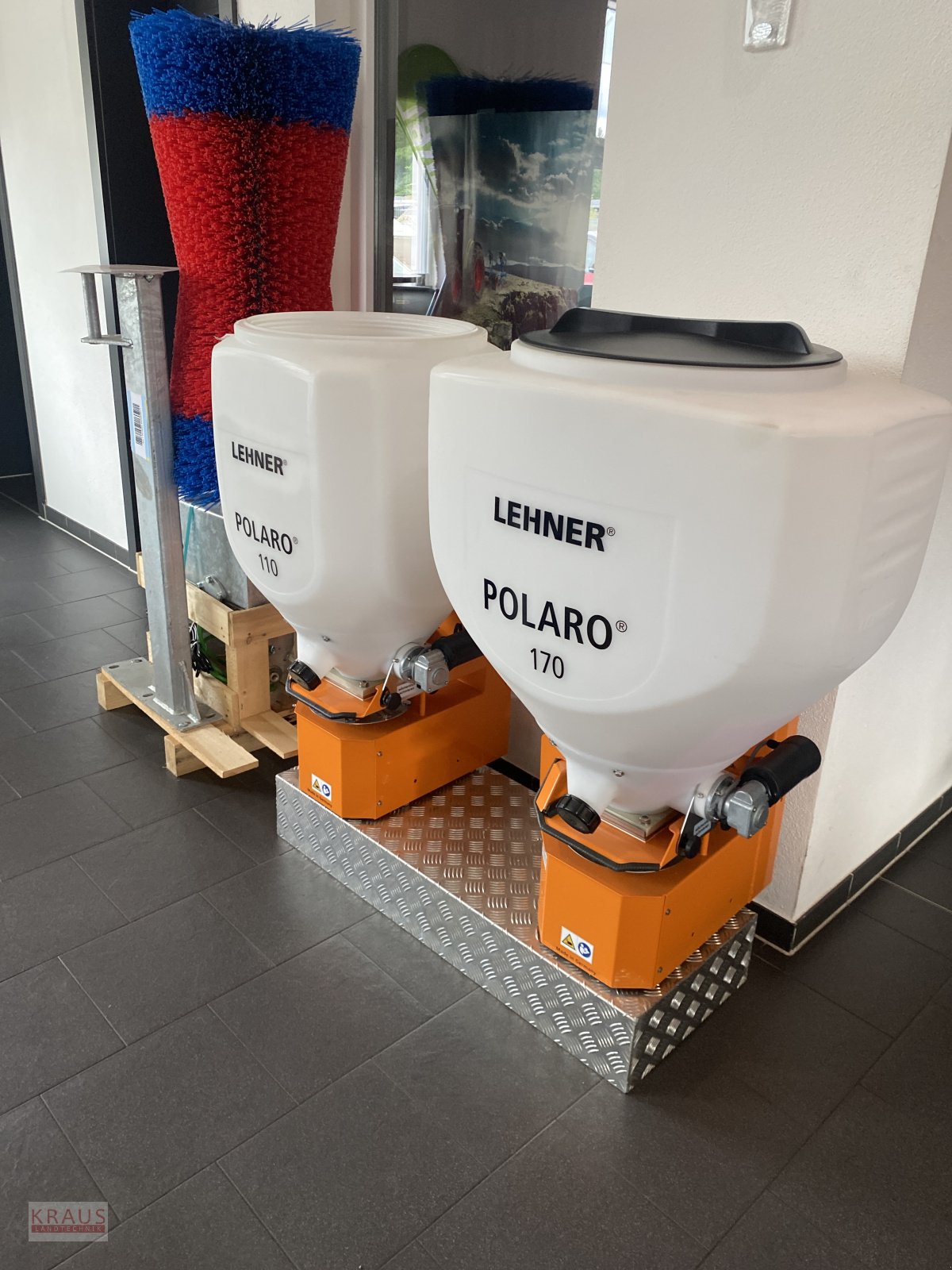 Düngerstreuer typu Lehner Polaro 110 & 170, Neumaschine v Geiersthal (Obrázek 1)