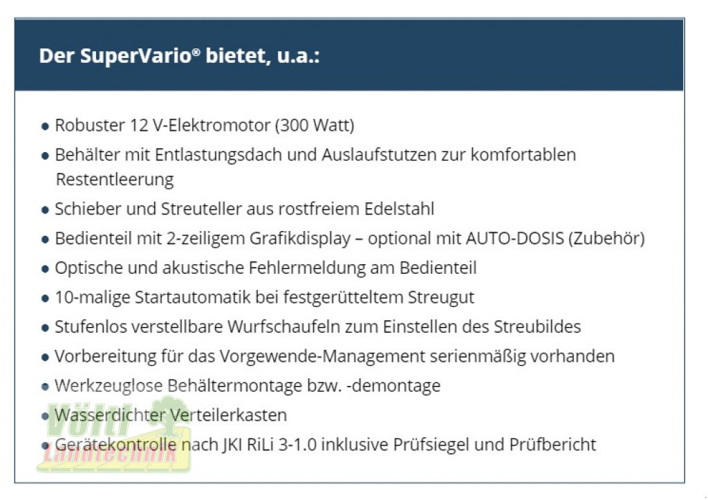 Düngerstreuer typu Lehner Super Vario 110, Neumaschine v Hutthurm bei Passau (Obrázek 9)