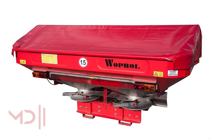 Düngerstreuer des Typs MD Landmaschinen MD WP Düngerstreuer 800 kg - 1600 kg JUNIOR II PLUS, Neumaschine in Zeven (Bild 1)