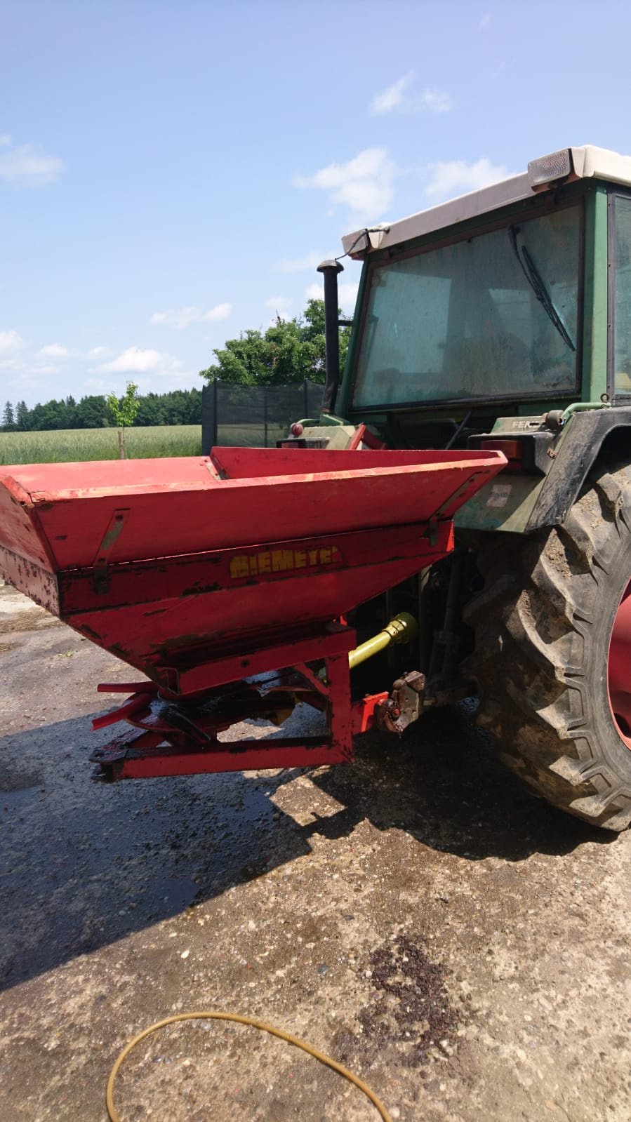 Düngerstreuer of the type Niemeyer Rotast 606-E, Gebrauchtmaschine in Schnaitsee (Picture 1)