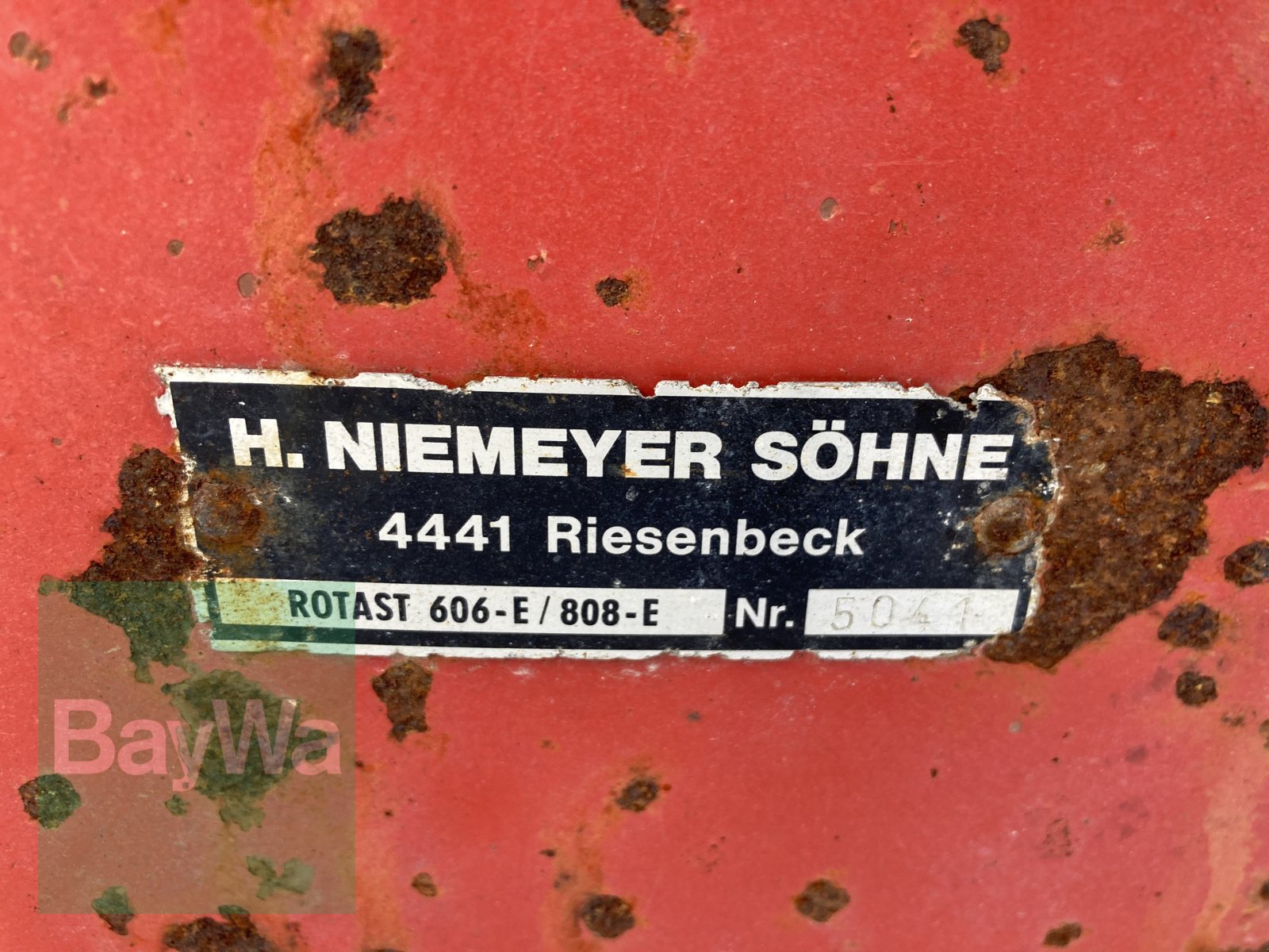 Düngerstreuer du type Niemeyer Rotast 808 E, Gebrauchtmaschine en Giebelstadt (Photo 8)