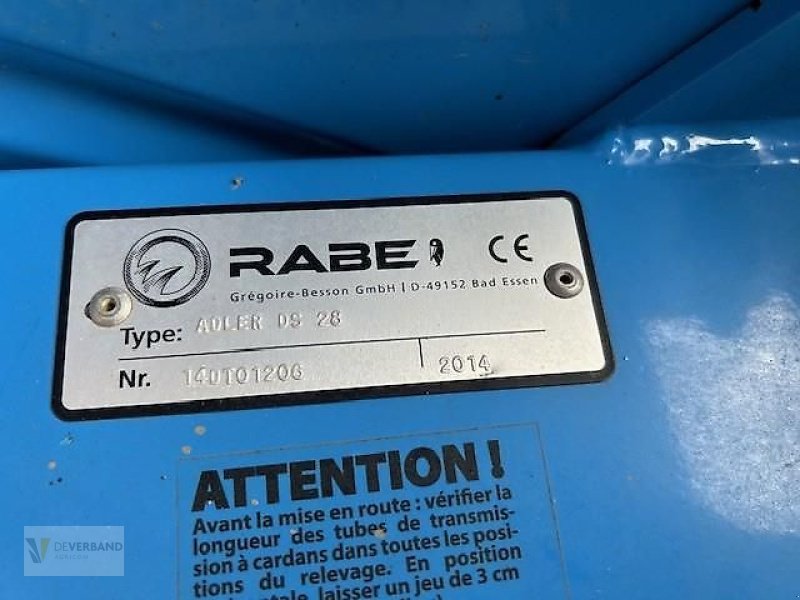 Düngerstreuer типа Rabe Adler DS 28, Gebrauchtmaschine в Colmar-Berg (Фотография 9)