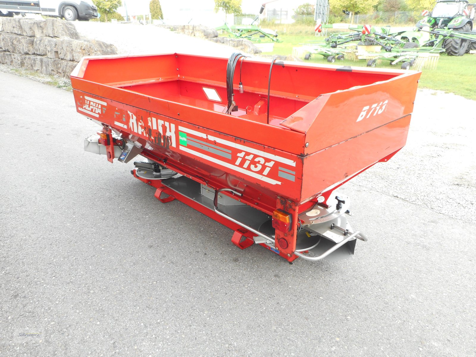 Düngerstreuer typu Rauch Alpha 1131, Gebrauchtmaschine w Wörnitz (Zdjęcie 3)