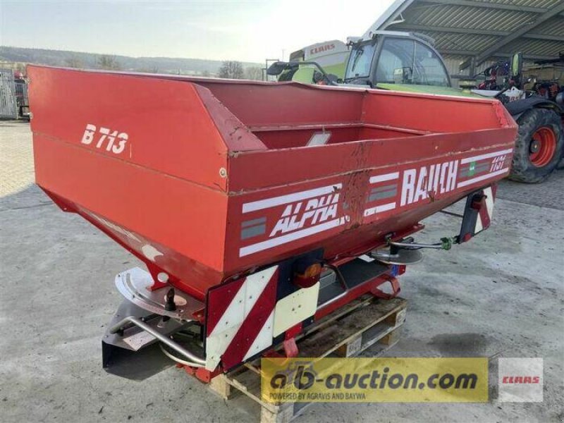 Rauch ALPHA 1131, Gebrauchtmaschine, Έτος κατασκευής: 2000 (Φωτογραφία 1) Düngerstreuer του τύπου Rauch ALPHA 1131, Gebrauchtmaschine σε Schlüsselfeld-Elsendorf (Φωτογραφία 1)