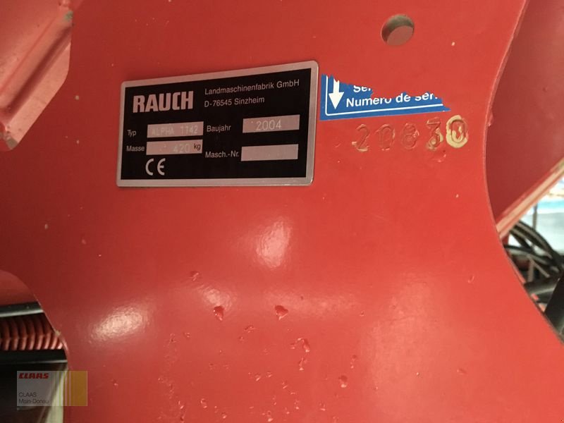 Düngerstreuer des Typs Rauch ALPHA 1142, Gebrauchtmaschine in Gollhofen (Bild 6)