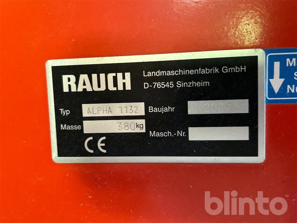 Düngerstreuer du type Rauch Alpha, Gebrauchtmaschine en Düsseldorf (Photo 6)