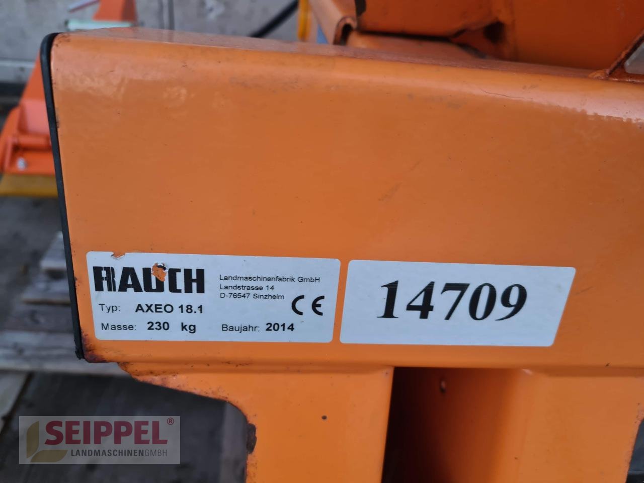 Düngerstreuer типа Rauch AXEO 18.1 H, Gebrauchtmaschine в Groß-Umstadt (Фотография 5)