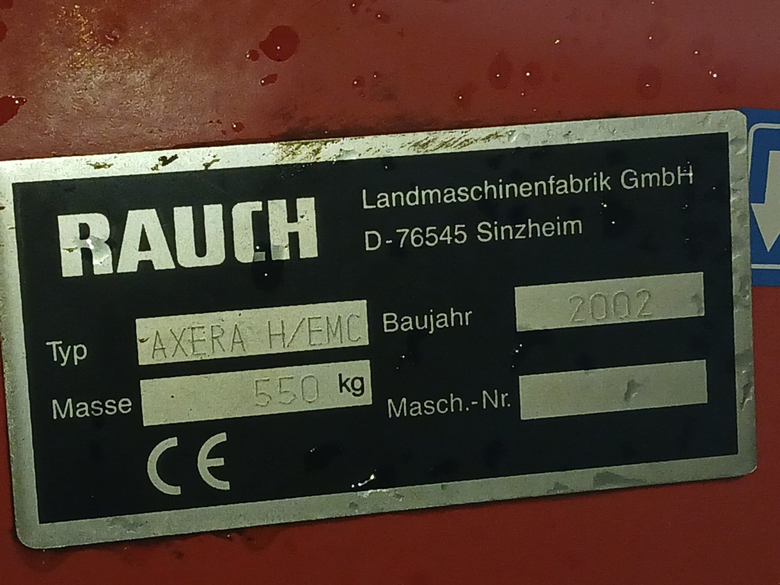 Düngerstreuer типа Rauch Axera H EMC 1101, Gebrauchtmaschine в Uffenheim (Фотография 6)