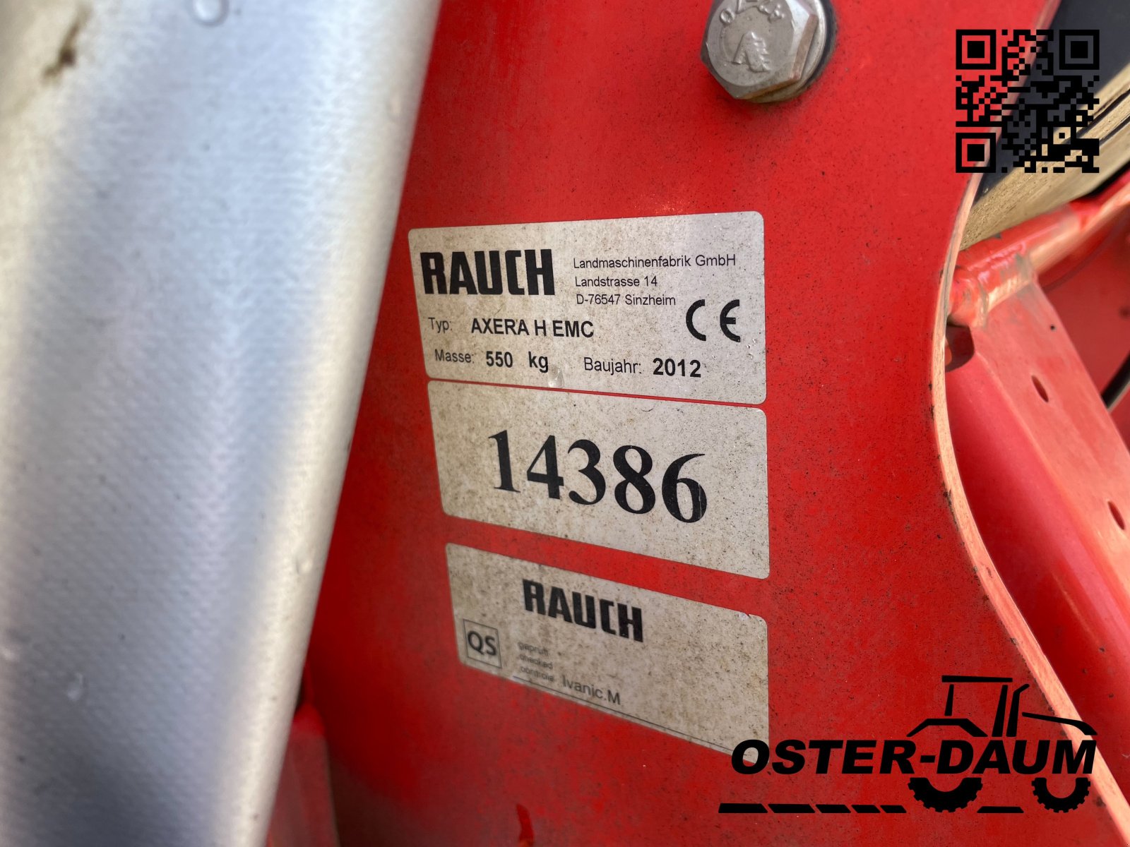 Düngerstreuer of the type Rauch Axera H EMC, Gebrauchtmaschine in Kaisersesch (Picture 8)